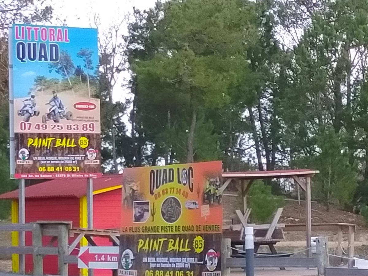 Appart Bord De Mer, 6 Places, Plage A 250 M, Dune, Parking Gratuit, Rez De Chaussee Sureleve 圣伊莱尔·德列 外观 照片